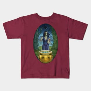 High Priestess from the Celtic Tarot Kids T-Shirt